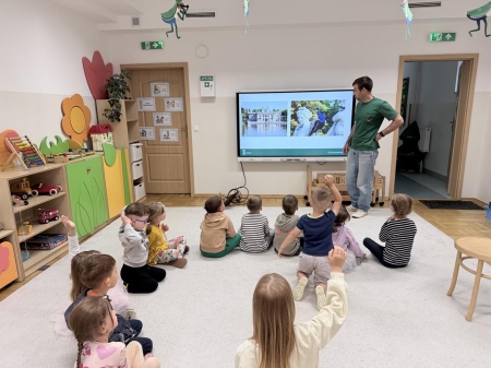 Zieleń miejska i nurogęsi – spotkanie z tatą Bogusi