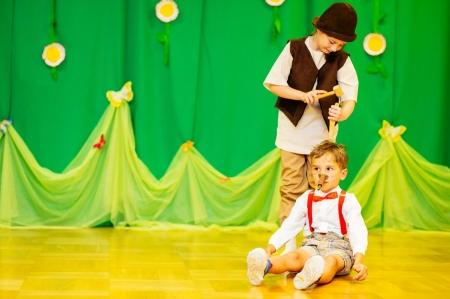 Przedstawienie pt. „Pinokio” w wykonaniu grupy 6- latków