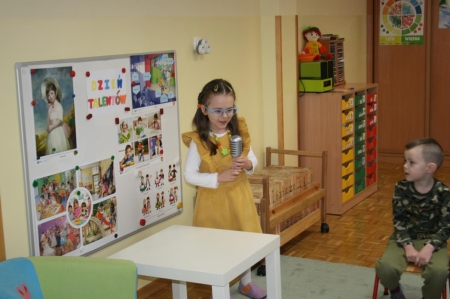Przedszkolny Dzień Talentów w grupie 4 -latków ( 23 stycznia 2022r.)