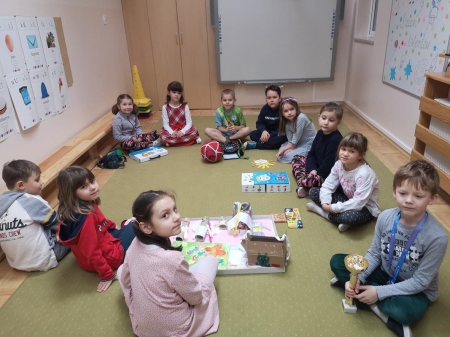 Przedszkolny Dzień Talentów w grupie 6 -latków ( 23 stycznia 2022r.)